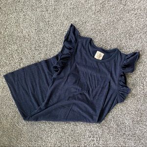 Flutter sleeve maternity